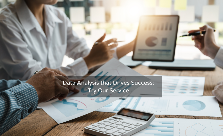 Data Analysis that Drives Success: Try Our Service